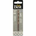 All-Source 11/64 In. Cobalt Drill Bit 249291DB